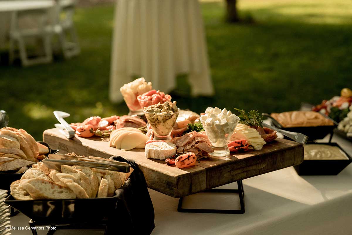 Hors D'Oeuvres and Wedding Reception Food