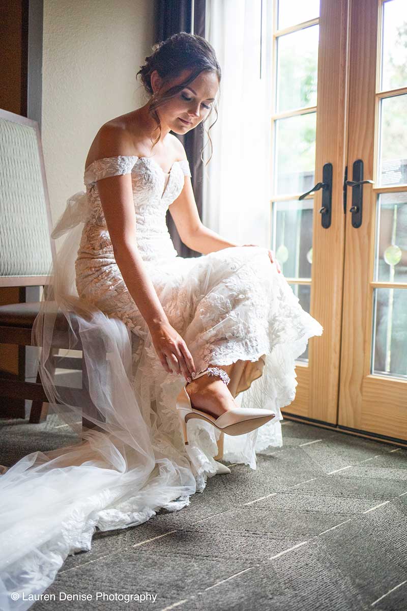 A Bride Gets Ready Inside Her Hotel Room