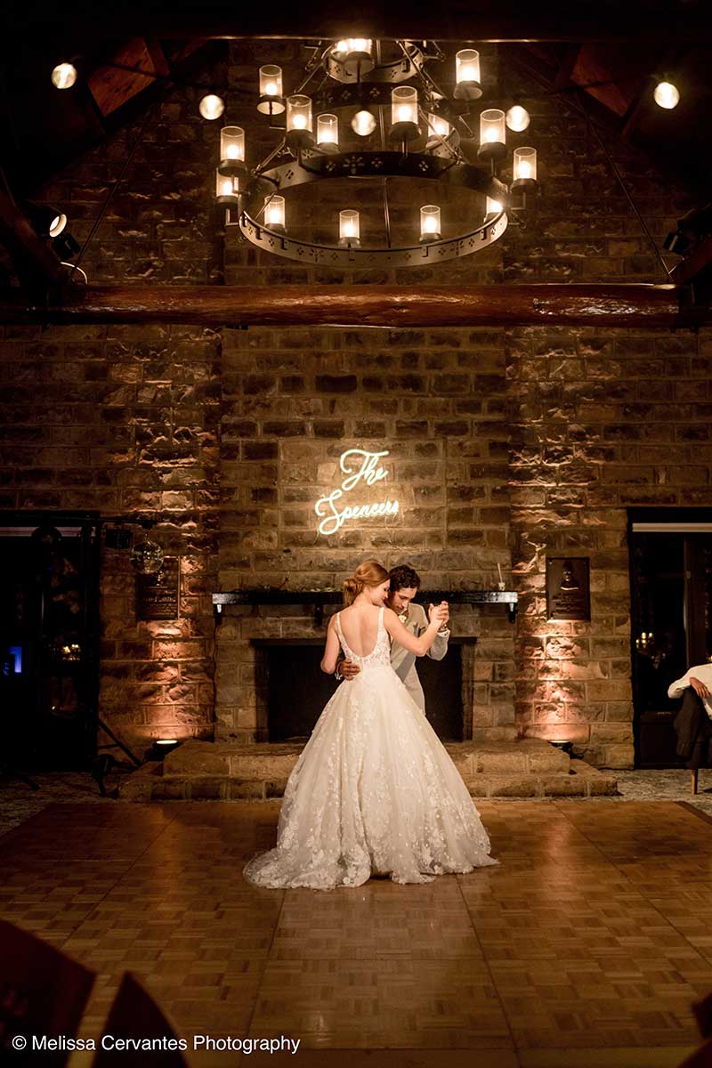Newlyweds have their First Dance
